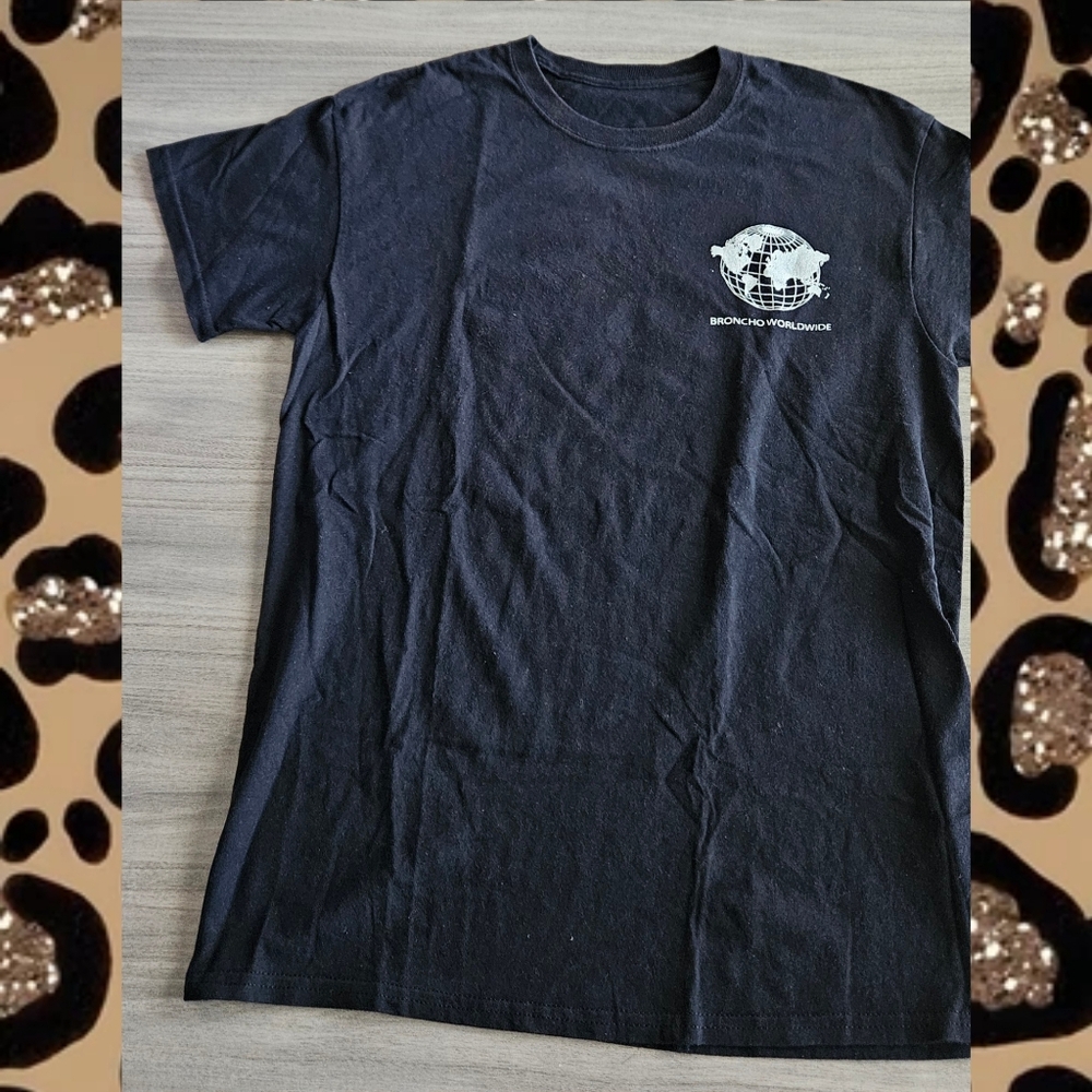 Broncho! Worldwide! Excellent Condition! Size Large!